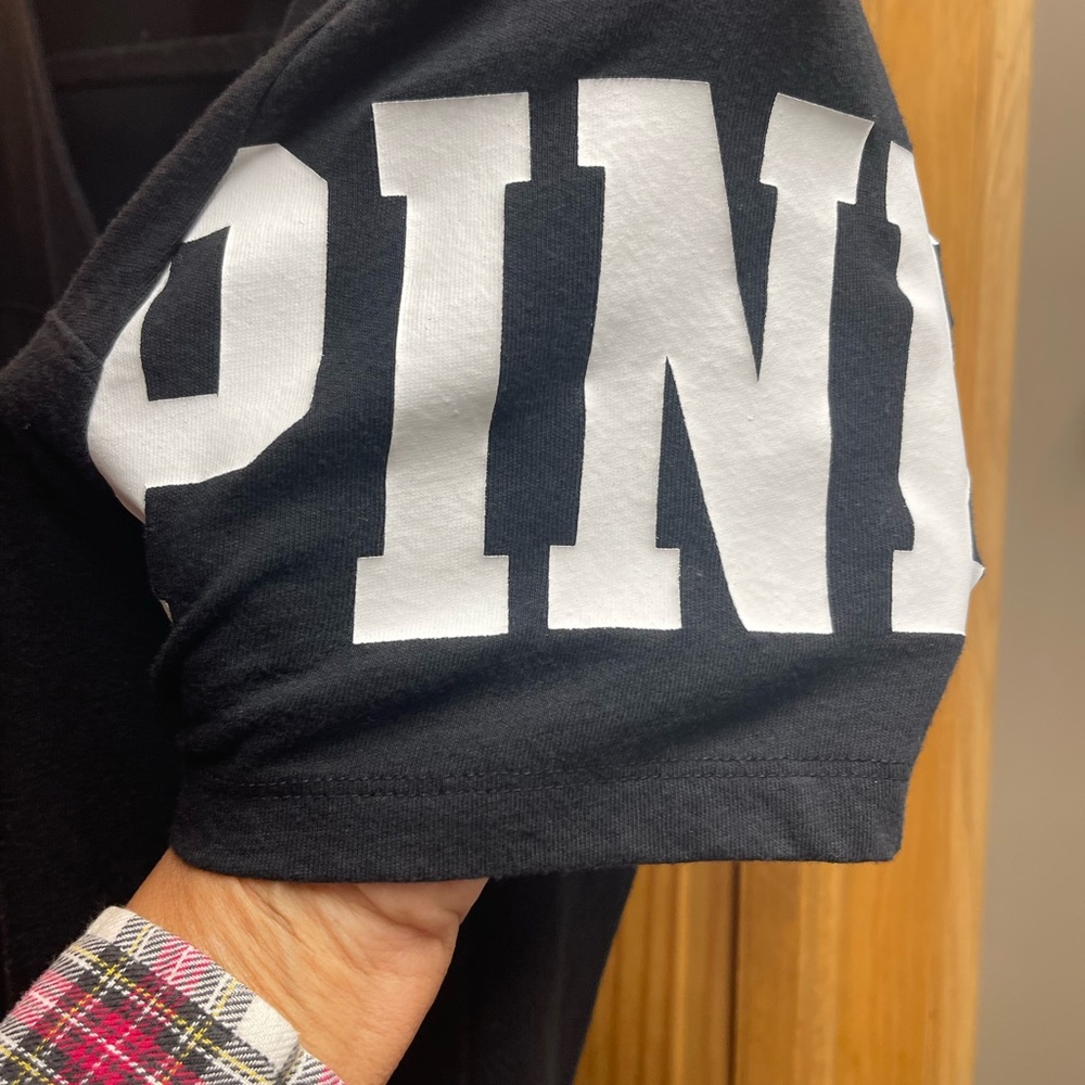 Pink V neck tshirt